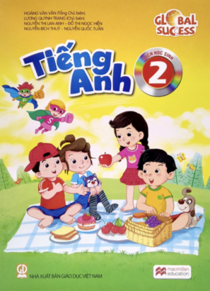 40 câu Tiếng Anh Lớp 2 – Học kì 2